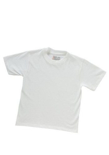 Hanes Jungen T-Shirt 3er Pack ComfortSoft Tagless Rundhals Kurzarm weiß Gr. S XL - Bild 3 von 5
