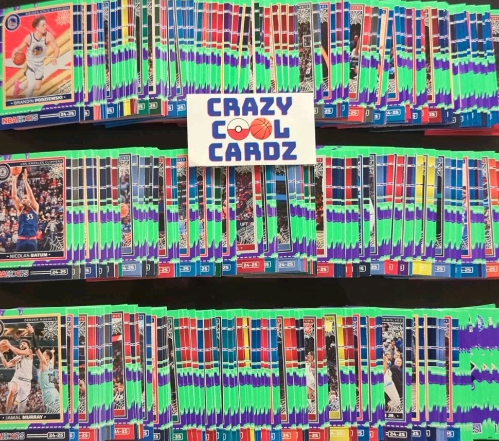 2024-25 Haunted Hoops Basketball Complete your set Green Purple Slime pick