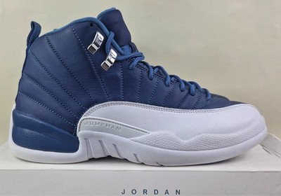 Air Jordan 12 Retro Indigo Mens Size 10 Shoes 130690-404 with og box