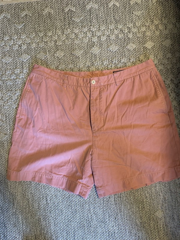 Vineyard Vines Men's Casual Chino Shorts, Size 40, Pink, Cotton