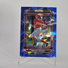 2023 Panini Prizm Brady House RC Blue Cracked Ice Prizm Washington Nationals #50
