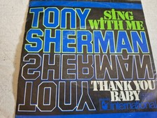 7 1975 RARE SOUL +++ ! TONY SHERMAN : Sing Wi...