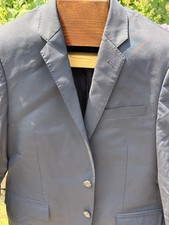 J.Crew Ludlow Loro Piana Super 120s Navy Wool Suit 40S Slim Fit Staple