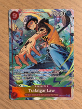 One Piece CCG Trafalgar Law OP14-009 Alt Art SR Holo Eng
