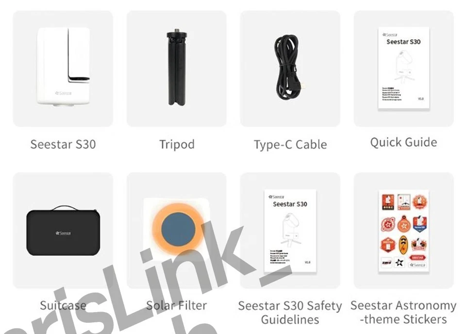 ZWO Seestar S30 all-in-One Smart Telescope + Tripod & Case Kit - Image 4 of 4