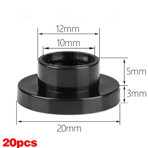 T-type Nylon Stepped Washer/Concave-Convex Thread Bushing Insulating Pellets - Picture 25 of 29