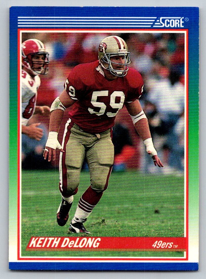1990 Score - #392 Keith DeLong