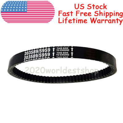 203589A Belt Fits for Ken-Bar Carter Manco & Kartco Go Karts Comet Torq-A-Verter