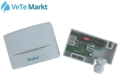Vaillant Außentemperaturfühler Außenfühler VRC DCF mit Funkuhrempfänger, 009535 - Bild 1 von 1