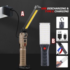 Magnetic Work Light - 2000LM Rechargeable LED Work Light Bar for Garage,Workshop