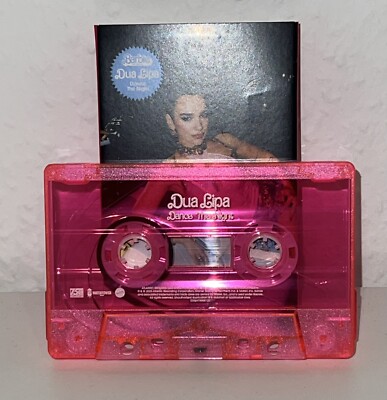 Transparent Pink Cassette Single Dua Lipa Dance The Night (from Barbie)
