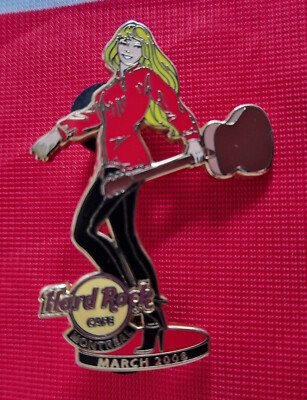 HRC Hard Rock Cafe Montreal March Artist Series Girl Guitar LE300 NEW