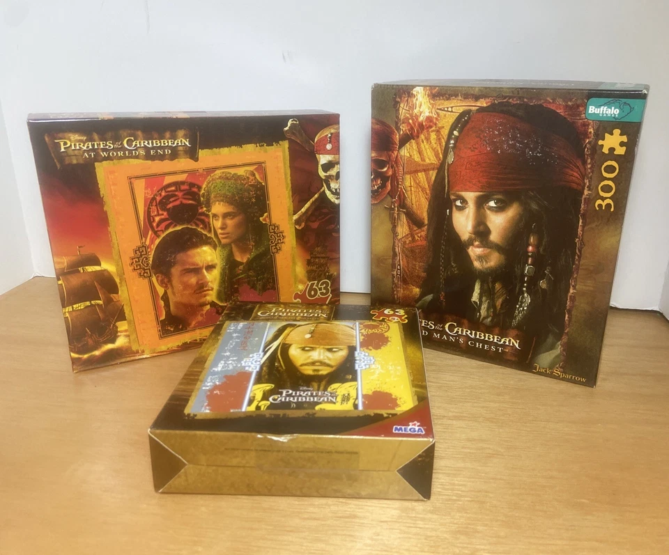 Pirates Of The Caribbean 3 Puzzle Lot As shown - Image 2 of 3