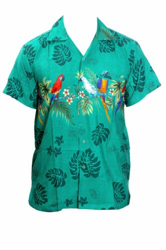 MENS HAWAIIAN SHIRT STAG BEACH HAWAII ALOHA PARTY SUMMER HOLIDAY FANCY S/XXL D11 - Picture 21 of 33