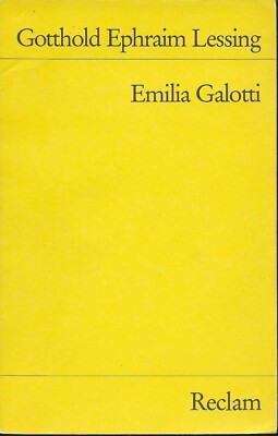 Emilia Galotti : ein Trauerspiel in Fünf Aufzügen