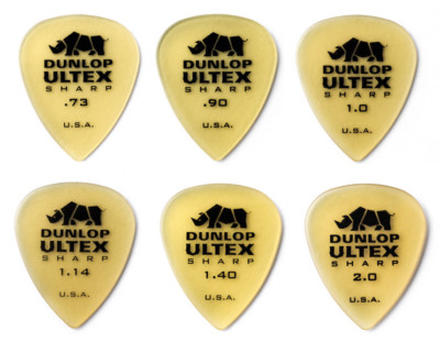 JIM DUNLOP 433 Ultex Sharp Player Set