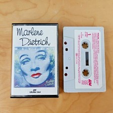 MARLENE DIETRICH MARLENE CASSETTE TAPE ALBUM GOOD CONDITION FREE P&P 