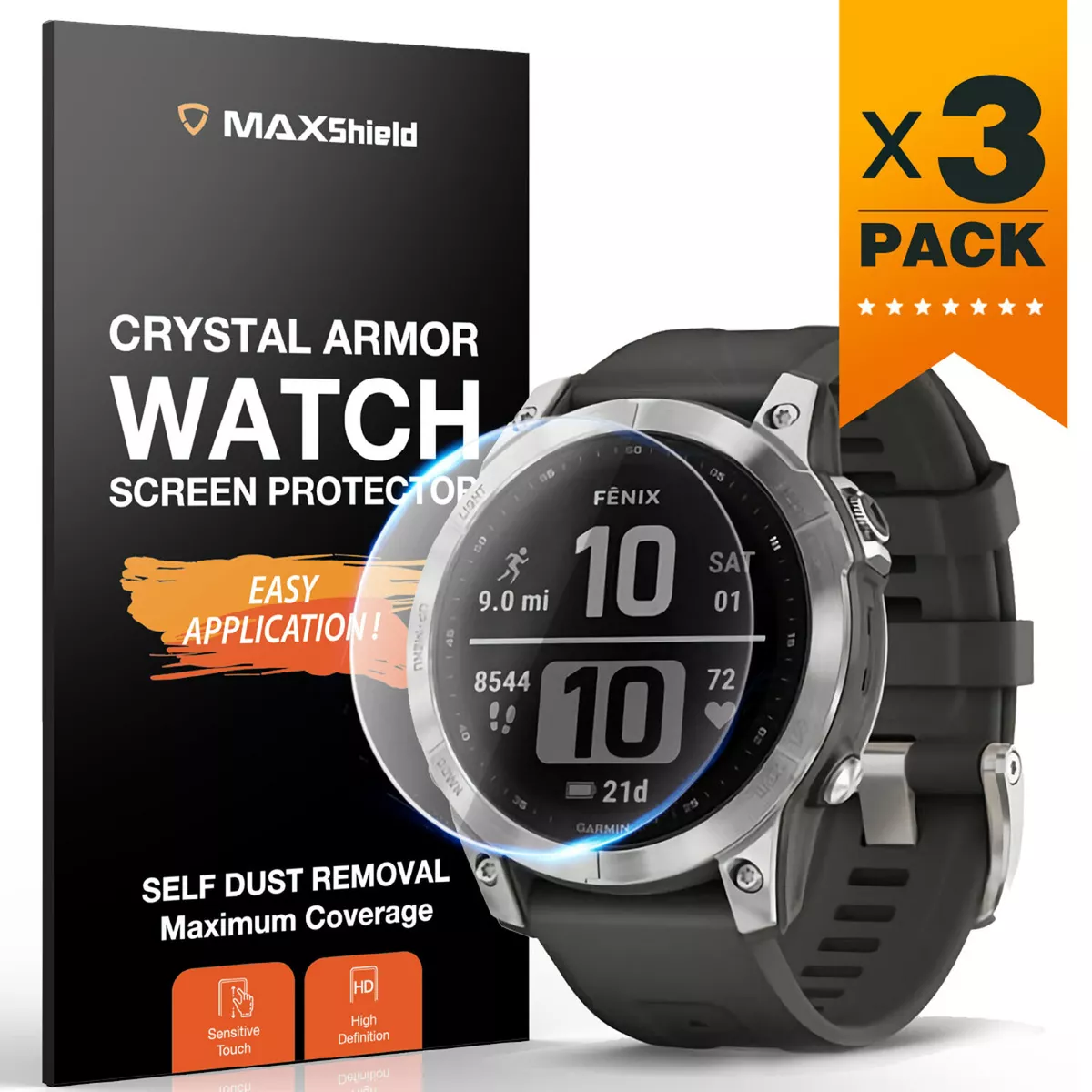 Fenix 6 pro solar 2025 screen protector