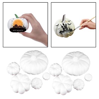 Halloween Künstliche Kürbisse Schaumstoff Kürbisse Herbst Deko Kinder Basteln