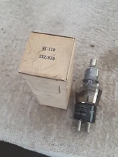 NOS National Union VT-119 2X2 / 879 Vacuum tube - Old Military Stock