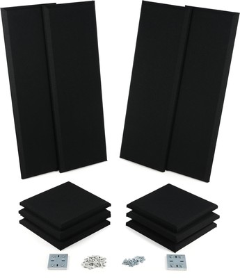 Primacoustic London 8 Acoustic Room Kit - Black (2-pack) Bundle