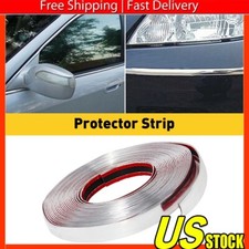 34 Chrome Trim Molding Strip Decoration Car Body Door Side Protector 16ft 1pcs