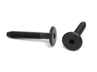 20pcs 1/4-20 X 1-1/2'' (40mm) FLAT HEAD ALLEN SOCKET JOINT CONNECTOR BOLT BLACK