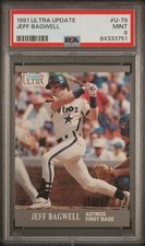 Jeff Bagwell #U-79 Prices [Rookie] | 1991 Ultra Update | Baseball