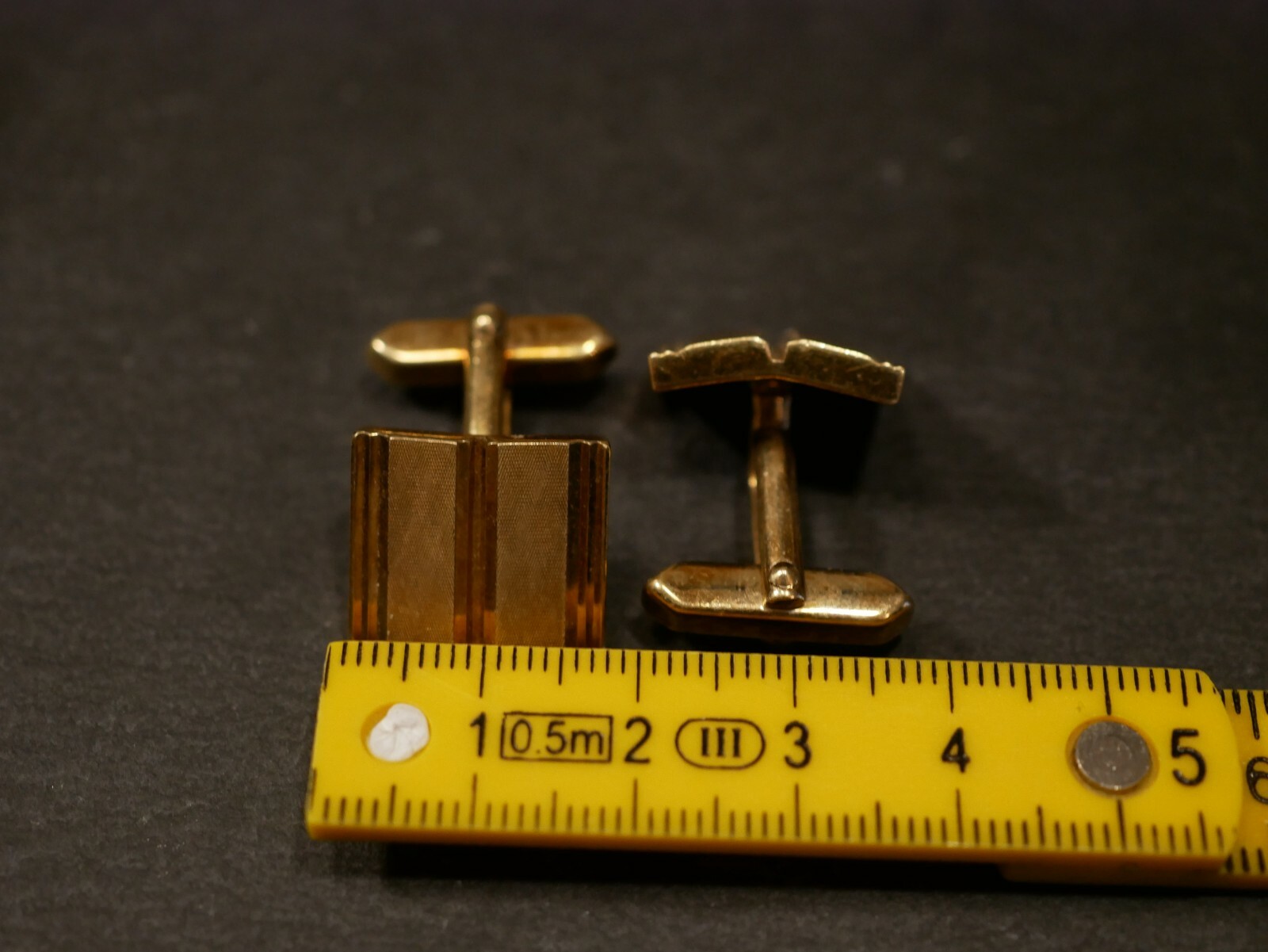 Gluttöter Mit Rille – Goldfarben – Metall – Für Zigaretten & Zigarillos Bis 1,2 Cm Durchmesser