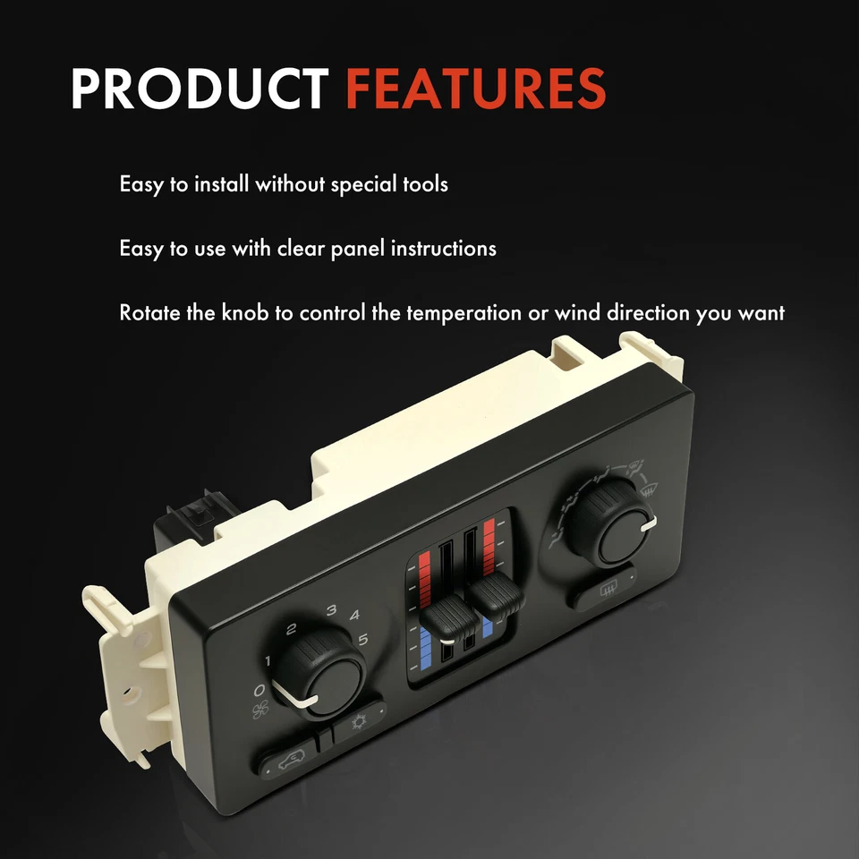 HVAC Heater Climate Control Module for 2003-2006 Chevrolet Avalanche 1500 2500 - Imagem 4 de 4