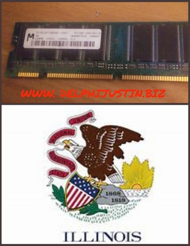 Micron 128 MB DIMM 100 MHz SDRAM Memory (MT16LSDT1664AG133C7) - Picture 2 of 4