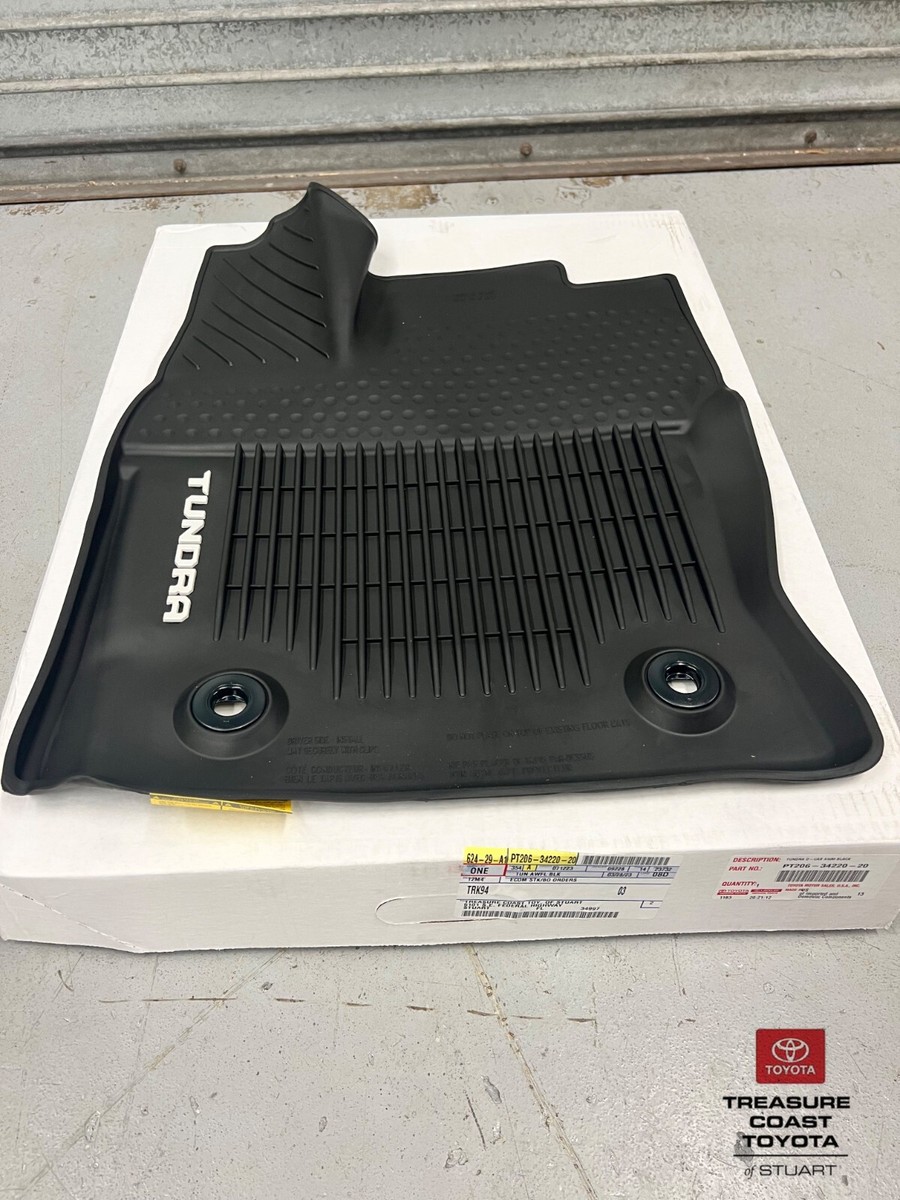NEW OEM TOYOTA TUNDRA 2022 CREWMAX ALL WEATHER FLOOR LINER 3PC SET
