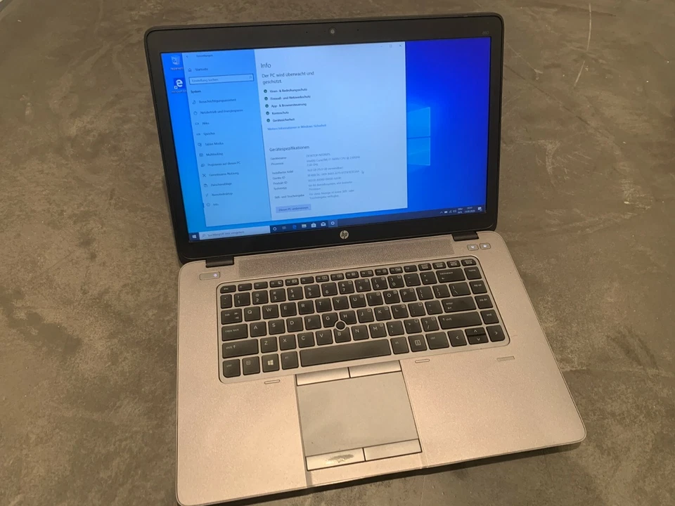 HP EliteBook 850 G2 · i7-5600U · 16GB · 256GB, Foto 1 von 4