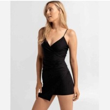 Urban Outfitters Lumiére Black Bodycon Mini Dress Size XS