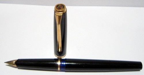 VINTAGE GERMAN FOUNTAIN PEN "PELIKAN MK-30"WITH 14k.GOLD NIB AND ORG.BOX # 15C - Picture 4 of 11