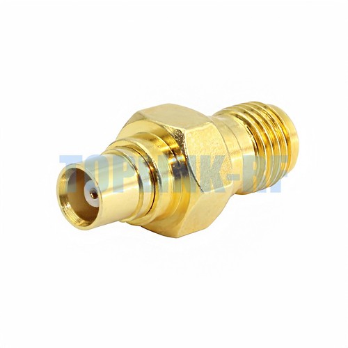 10x MCX Female Jack to SMA Female Jack Straight RF Adapter Coaxial Connector - Picture 3 of 5