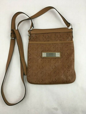 GUESS Spring Logo Mini Messenger Crossbody Handbag Purse