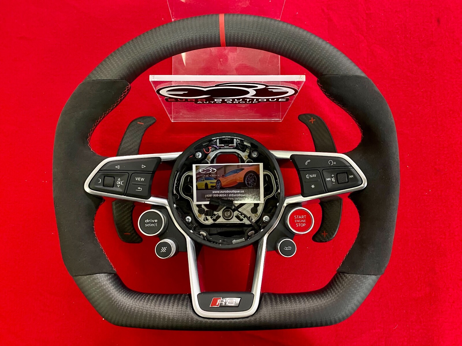 2017+ Gen2 Audi R8 Carbon Fiber OEM Extended Paddle Shifters for 2nd gen cars