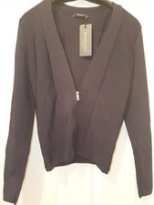Marciano Woman’s Black Faux Leather Zip Jacket Coat Size (m)