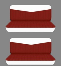 Fits 1958 Chevy Brookwood 4dr Sedan Front And Rear Bench Seat Covers Fits 1958 Chevy Brookwood 4dr Sedan Front And Rear Bench Seat Covers