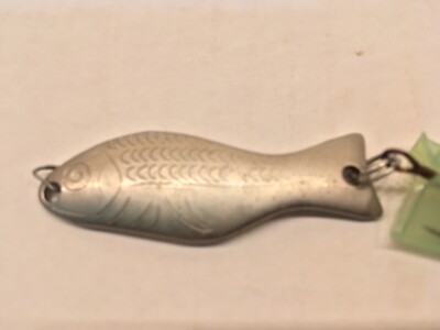 Vintage 1960s Fishing Lure Spoon Lot Al's Goldfish Spinner
