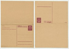 84473 - Ganzsache P 230 - Postkarte mit Antwortkarte - ungebraucht