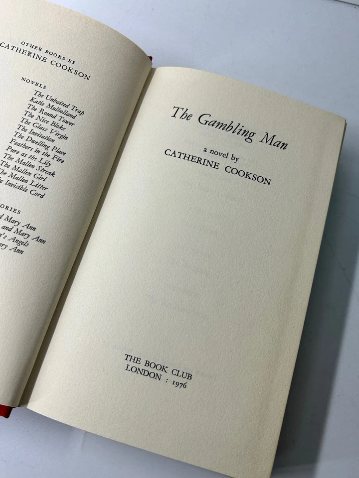 Catherine Cookson 7 Book Bundle Vintage Hardback Novels Cinder Path Romance Foto 4 de 4