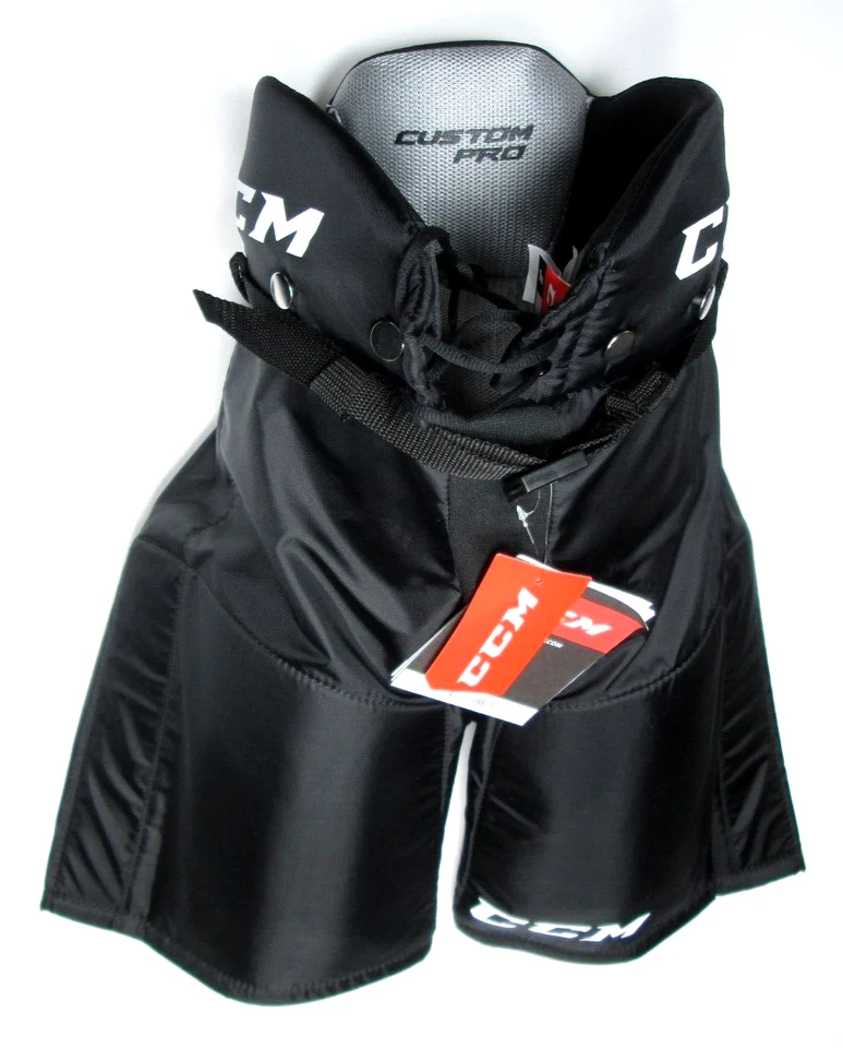Pantalones de hockey CCM Tacks personalizados profesionales junior talla grande 26 a 28 pulgadas cintura nuevos Foto 2 de 4