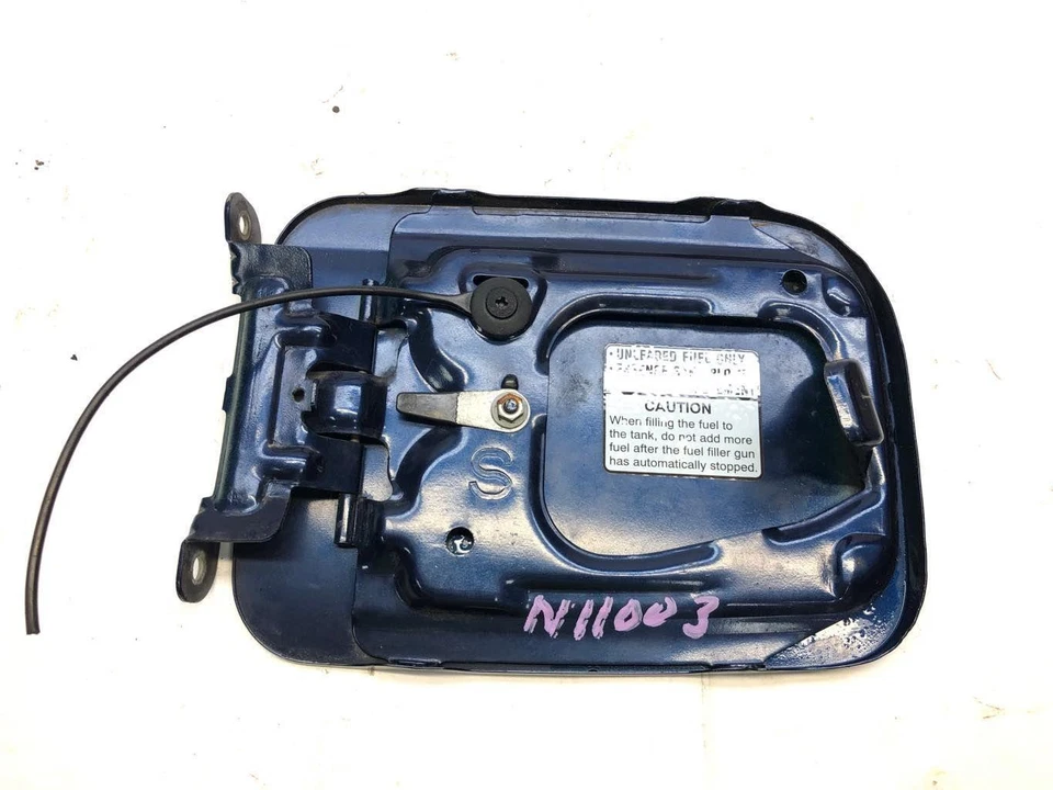 Subaru Legacy 2000-04 *Sedan GT L L 35 aniversario* puerta del tanque de combustible azul 17X Foto 3 de 4