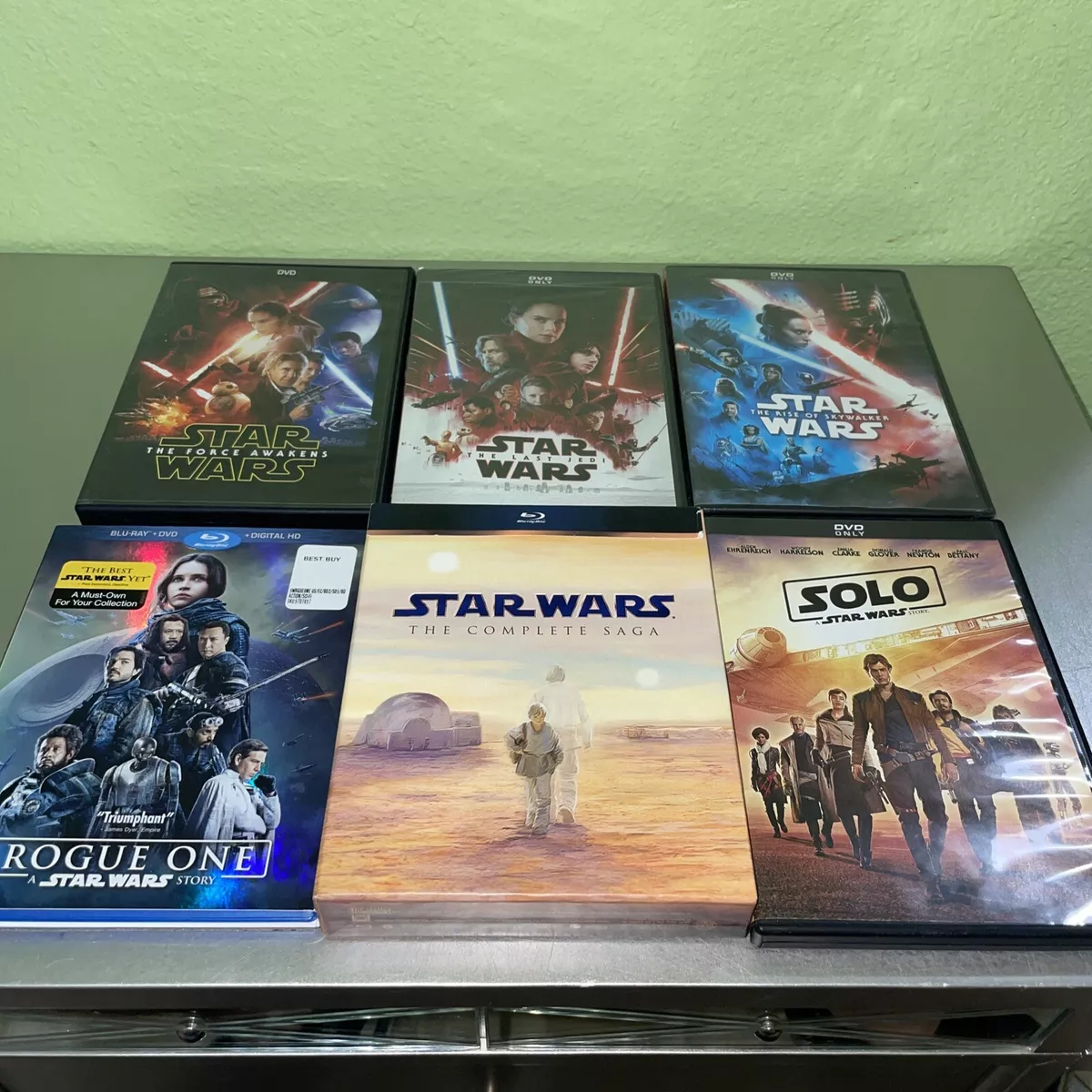 Star Wars Complete Movie Collection DVD & Blu-ray Box Set