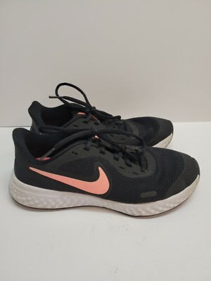 nike revolution 5 pink black