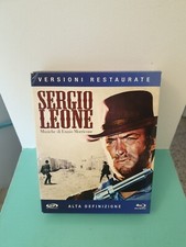 Blu-ray *** SERGIO LEONE COLLECTION (Versioni Restaurate) *** Mai usato!!