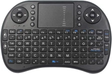 Mini Wireless Keyboard | Controller w/ Touchpad Mouse Combo | Multi-Media Remote