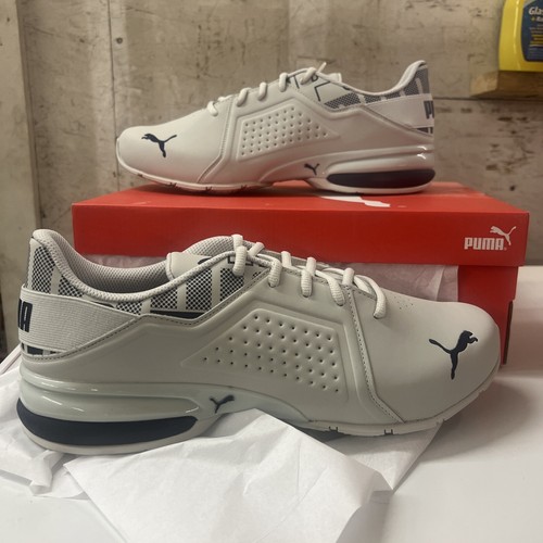 Size 12 PUMA Viz Runner Repeat Glacial Grey Navy for sale online eBay